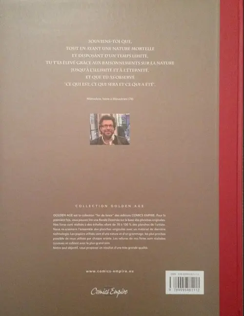 Verso de l'album Murena Tome 9 Les épines