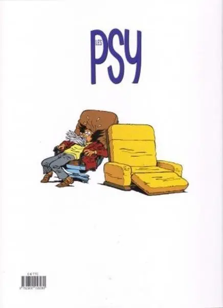 Verso de l'album Les Psy Tome 3 Je vous écoute !