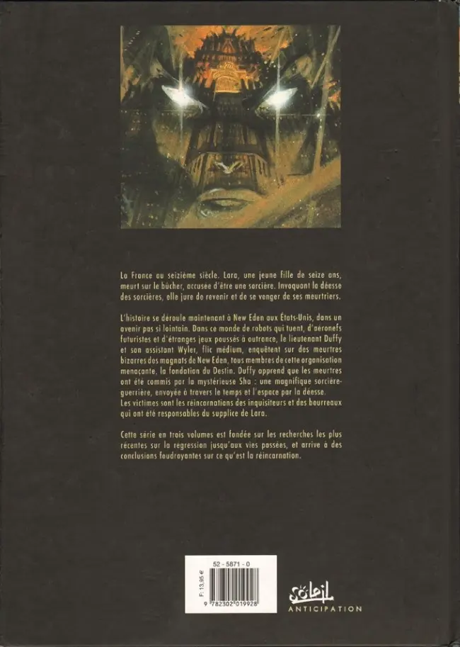 Verso de l'album Sha Tome 2 Soul Wound