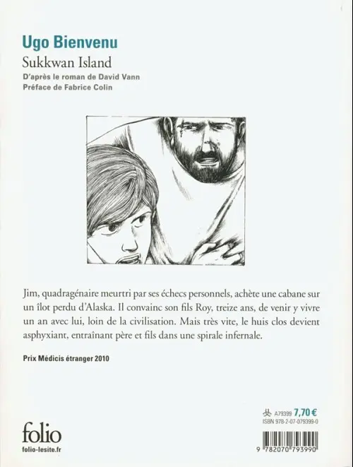 Verso de l'album Sukkwan Island
