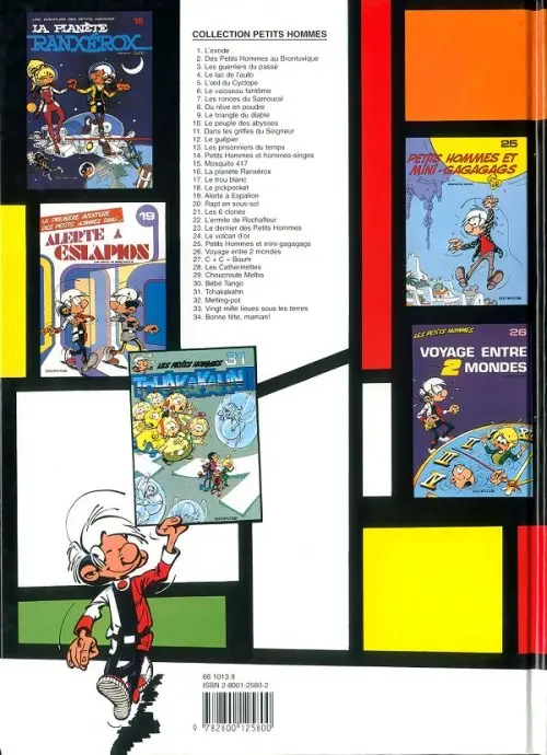Verso de l'album Les Petits hommes Tome 34 Bonne fête, Maman !