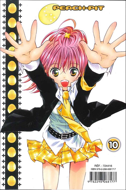 Verso de l'album Shugo Chara ! Tomes 9 et 10