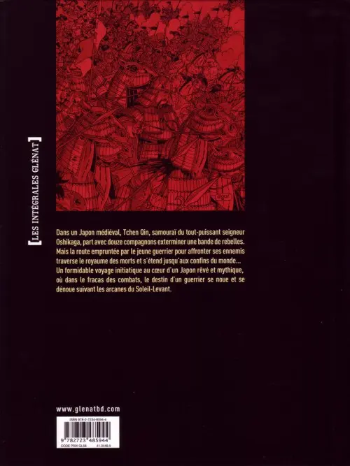 Verso de l'album Le Vent des Dieux Épisode 2