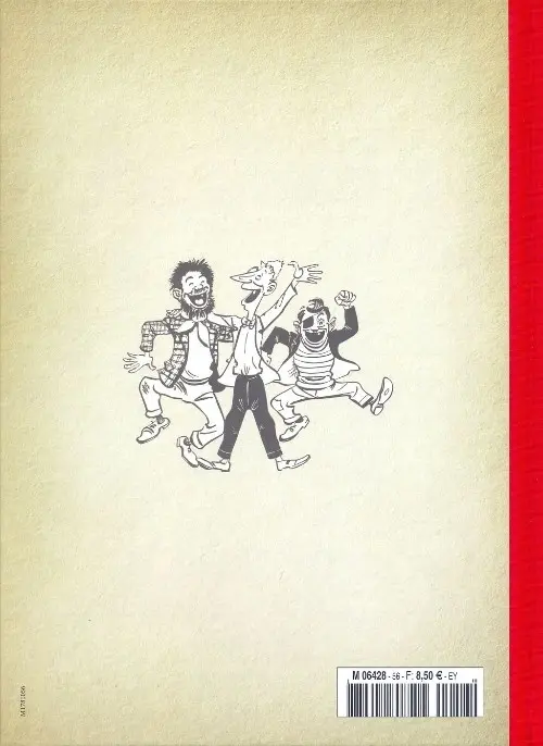 Verso de l'album Les Pieds Nickelés - La collection Tome 57 Les Pieds Nickelés ministres