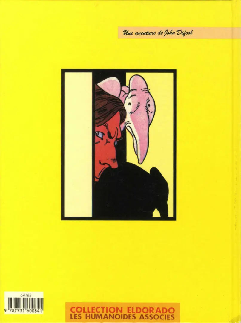 Verso de l'album L'Incal Tome 1 L'incal noir