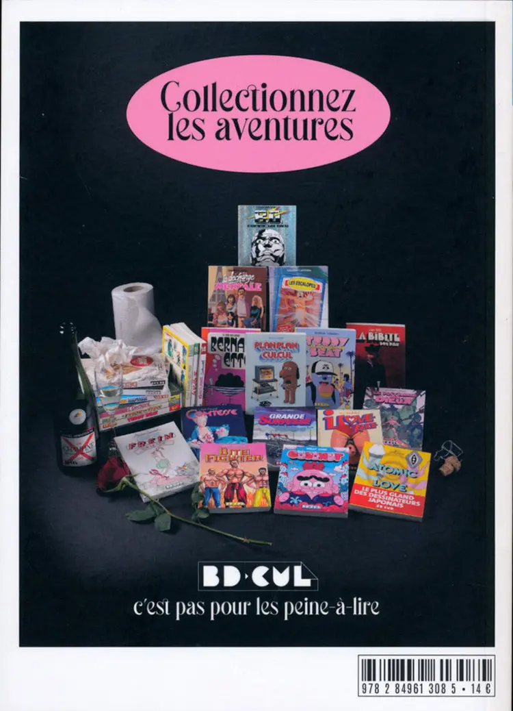 Verso de l'album Teddy Beat Tome 3 Sex Change