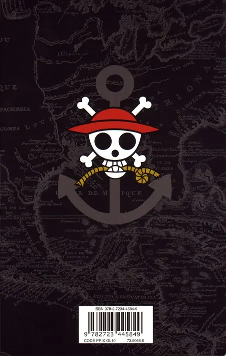 Verso de l'album One Piece Tome 21 Utopie