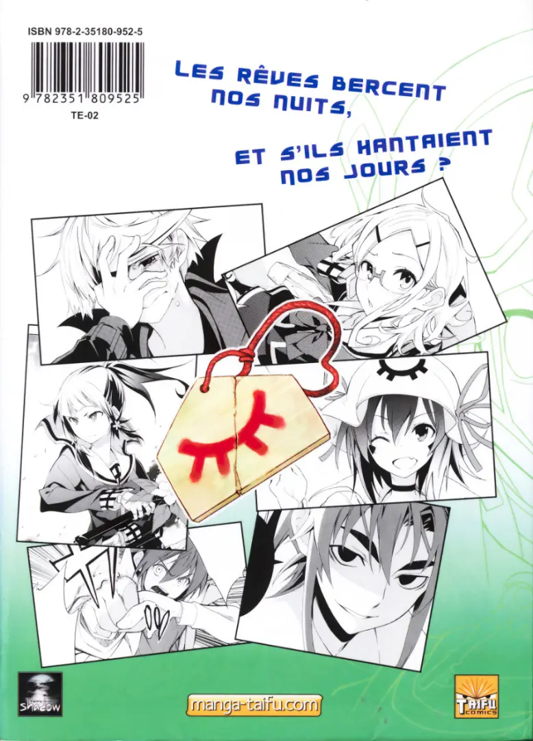 Verso de l'album Merry Nightmare #13