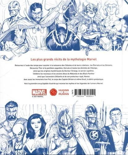 Verso de l'album Marvel - Mythes et légendes