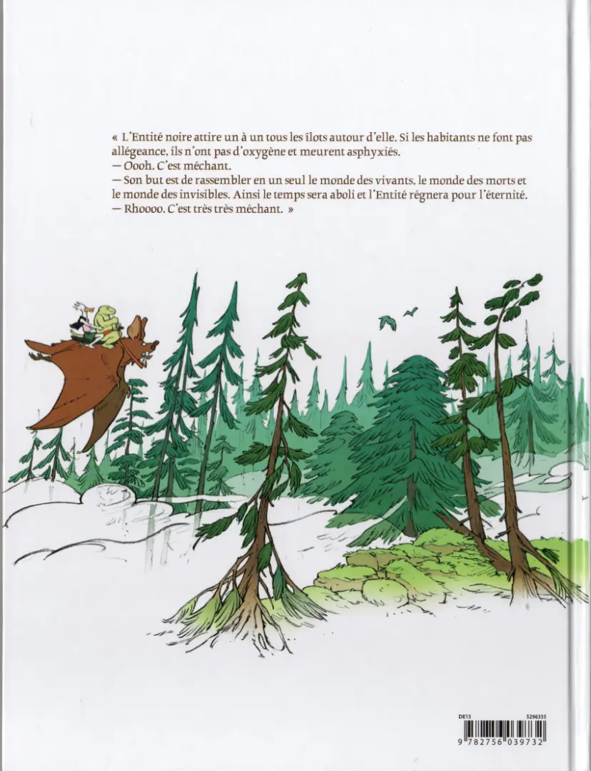 Verso de l'album Donjon Crépuscule Tome 111 La fin du donjon