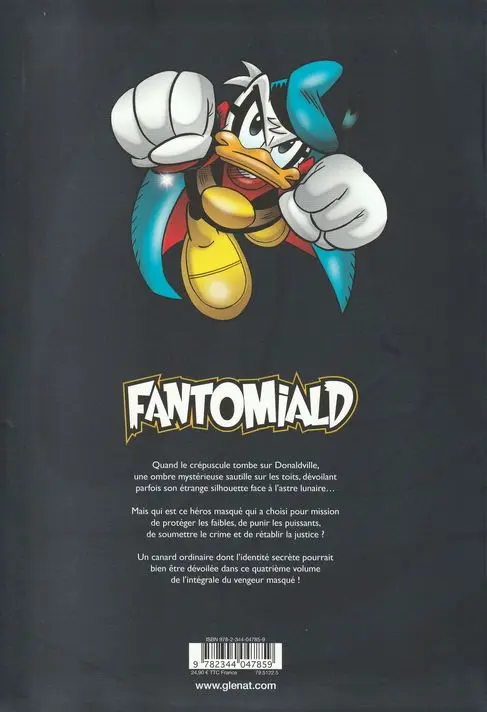 Verso de l'album Fantomiald Intégrale 5