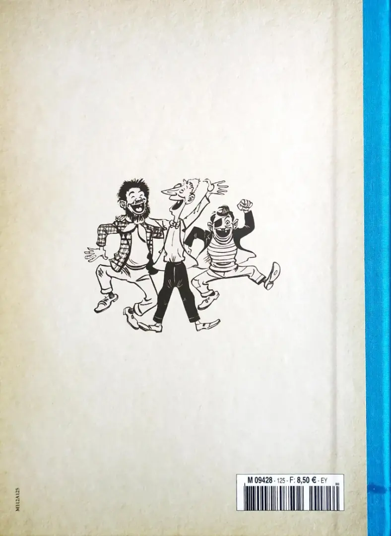Verso de l'album Les Pieds Nickelés - La collection Tome 125 Les Pieds Nickelés marins-pêcheurs