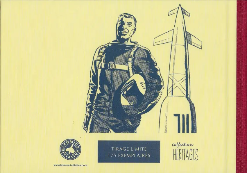 Verso de l'album Sky masters of the space force 1