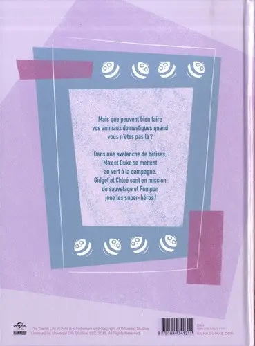 Verso de l'album Comme des bêtes 2