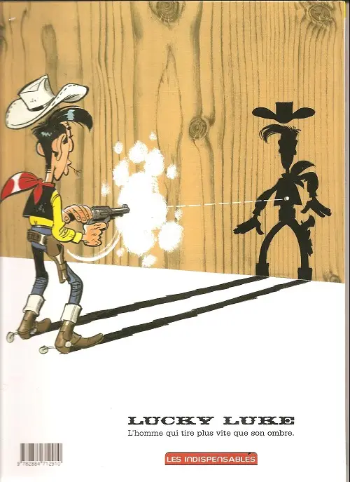 Verso de l'album Lucky Luke Tome 32 La Diligence