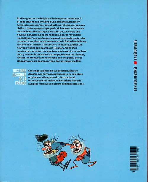 Verso de l'album Histoire dessinée de la France Tome 10 Sacrées guerres - De Catherine de Médicis à Henri IV