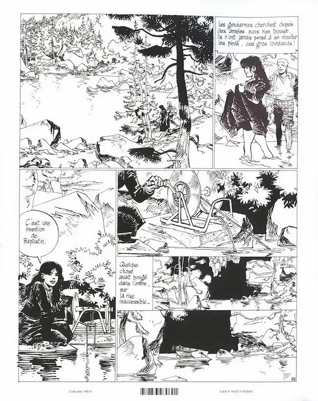 Verso de l'album A la recherche de Peter Pan Edition intégrale