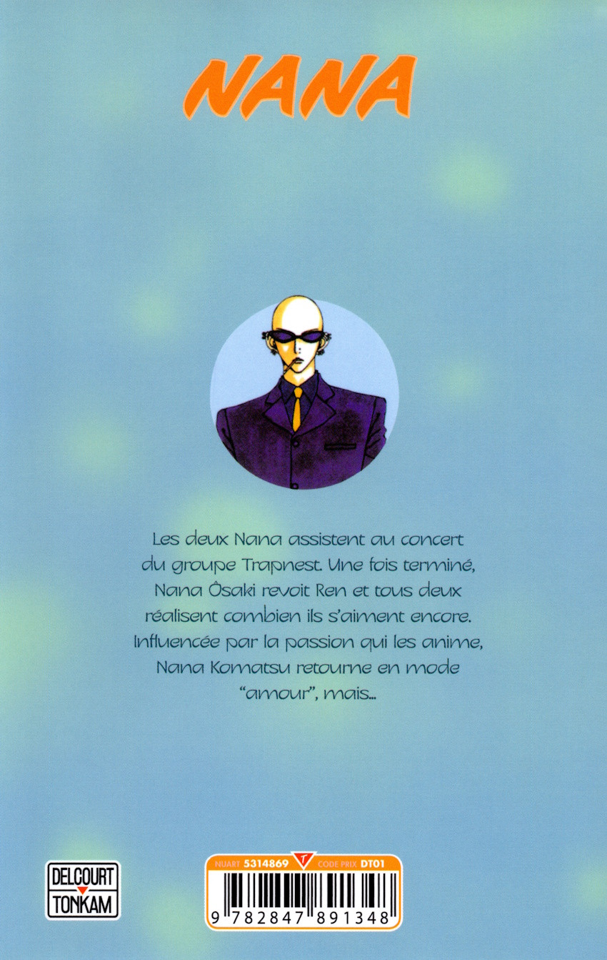 Verso de l'album Nana 5