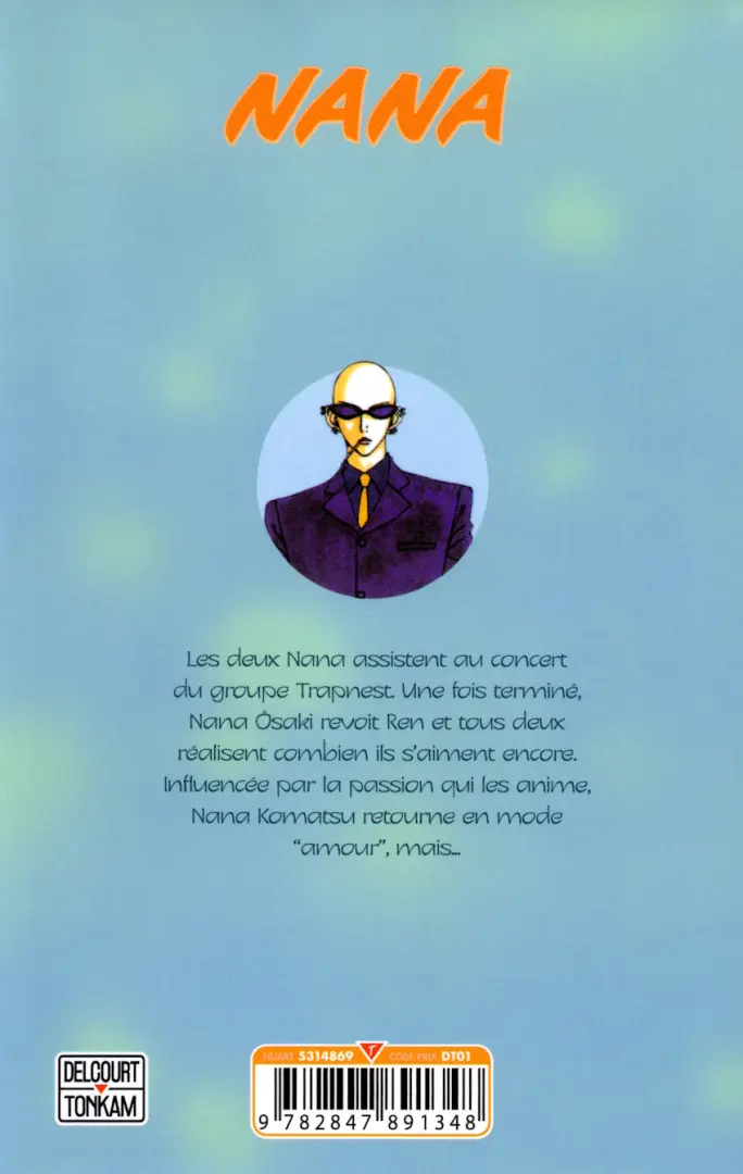 Verso de l'album Nana 5