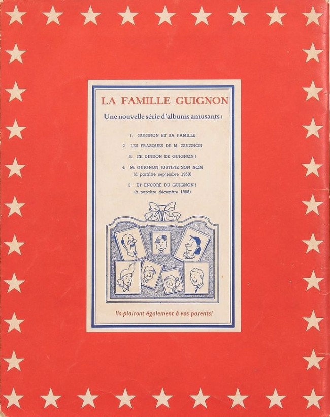 Verso de l'album La Famille Guignon Tome 3 Ce Dindon de Guignon