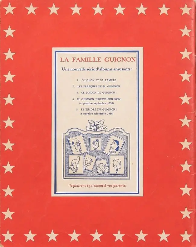 Verso de l'album La Famille Guignon Tome 3 Ce Dindon de Guignon