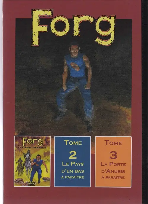 Verso de l'album Forg Tome 1 Les fugitifs des sables