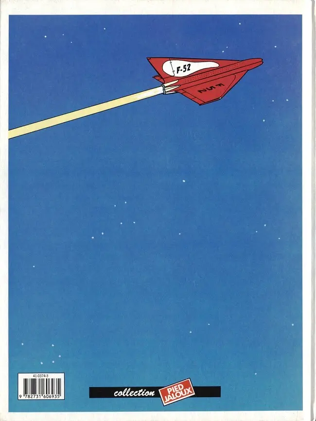 Verso de l'album Freddy Lombard Tome 5 F-52