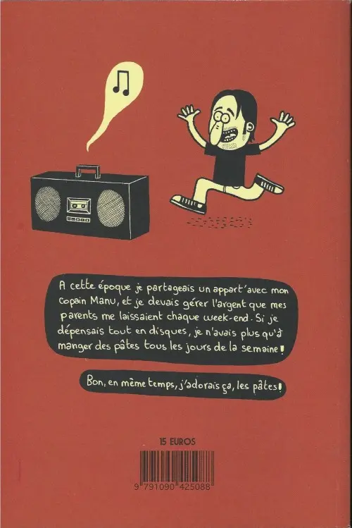 Verso de l'album Gimme Indie Rock ! Tome 3 Just Gimme Indie Rock !