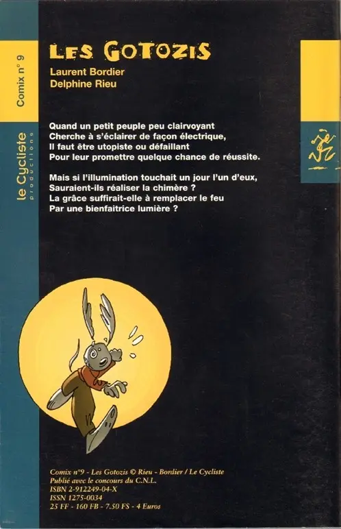 Verso de l'album Les Gotozis