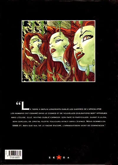 Verso de l'album 6666 Tome 1 Habemus Papam