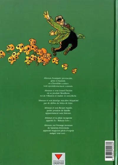 Verso de l'album Abraxas Tome 2 Le rideau gris