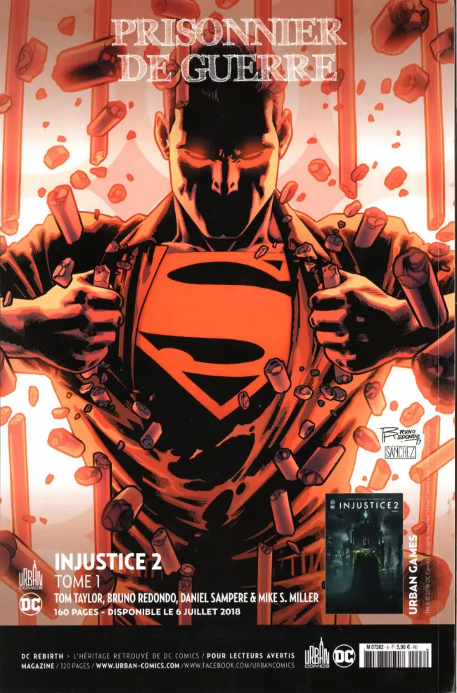 Verso de l'album Justice League - Récit Complet #8 Green Lantern : Perdus dans l'espace