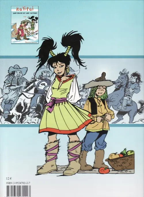 Verso de l'album Kalitai Tome 1 Les huns et les autres
