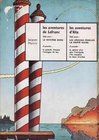 Verso de l'album Lefranc Tome 3 Le mystère Borg