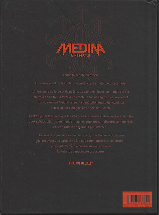 Verso de l'album Medina Medina - L'intégrale