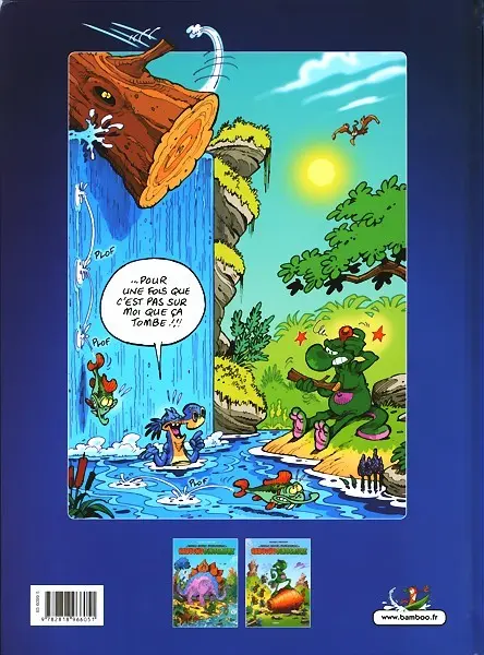 Verso de l'album Les nouvelles aventures apeupréhistoriques de Nabuchodinosaure Tome 2