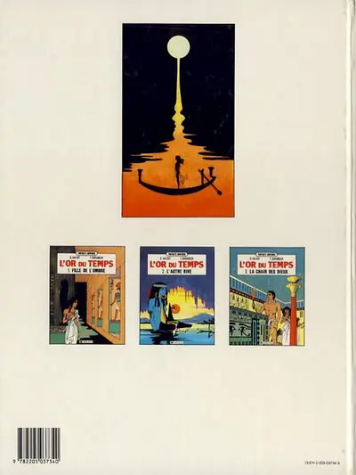 Verso de l'album L'Or du temps Tome 2 L'autre rive