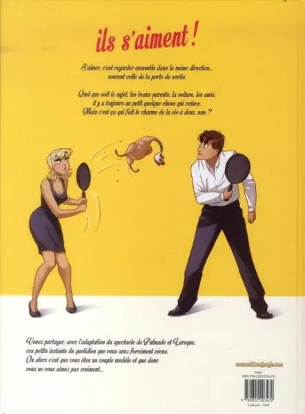 Verso de l'album Palmade & Laroque Ils s'aiment