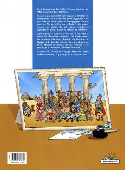 Verso de l'album Les profs refont l'histoire Tome 1
