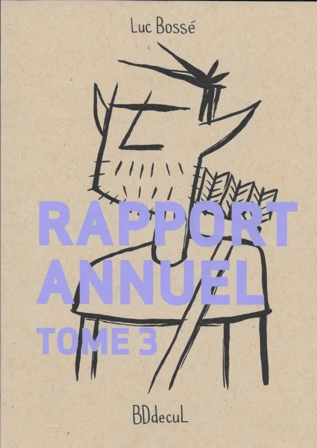 Couverture de l'album Rapport annuel Tome 3