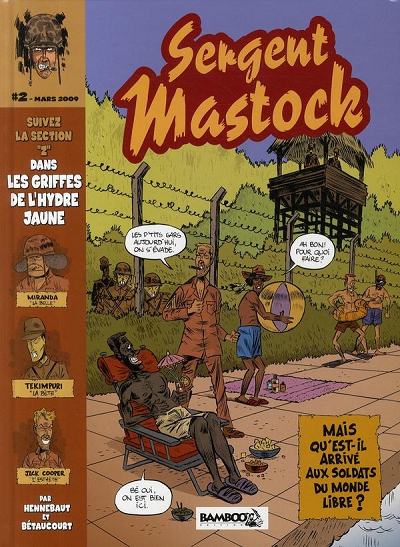 Couverture de l'album Sergent Mastock Tome 2 Dans les griffes de l'hydre jaune