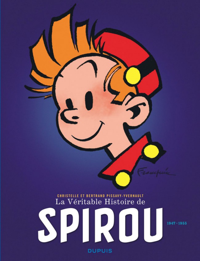 Couverture de l'album La Véritable Histoire de Spirou Tome 2 1947-1955