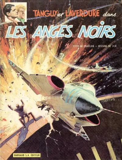 Couverture de l'album Tanguy et Laverdure Tome 9 Les anges noirs