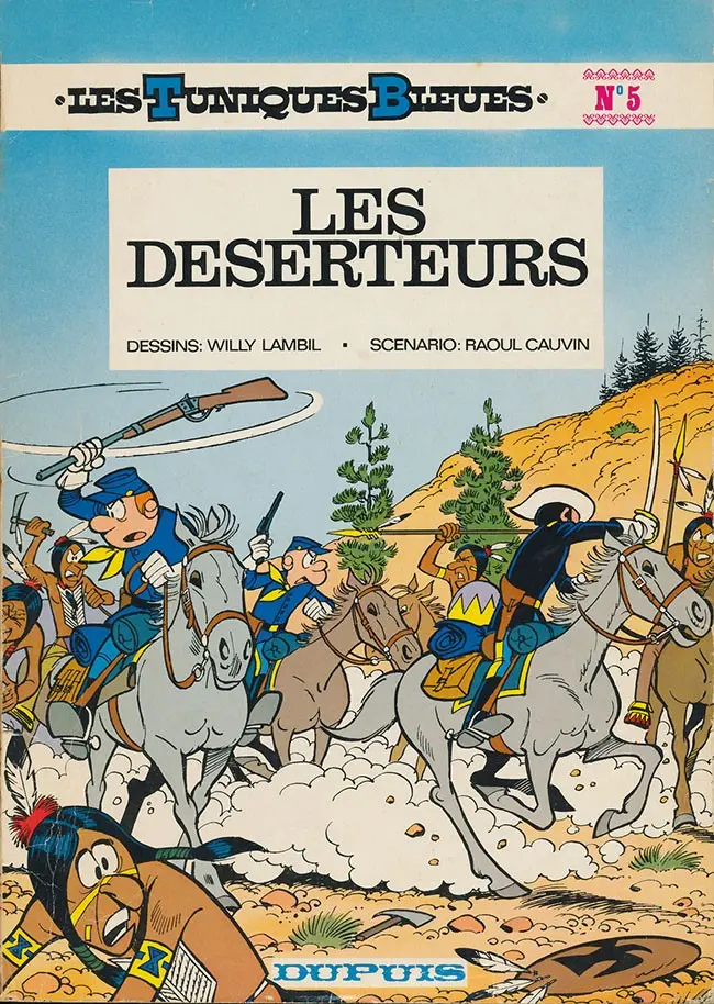 Couverture de l'album Les Tuniques Bleues Tome 5 Les déserteurs