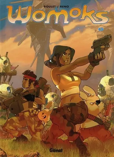 Couverture de l'album Womoks Tome 3 Albon, les brutes et les truands