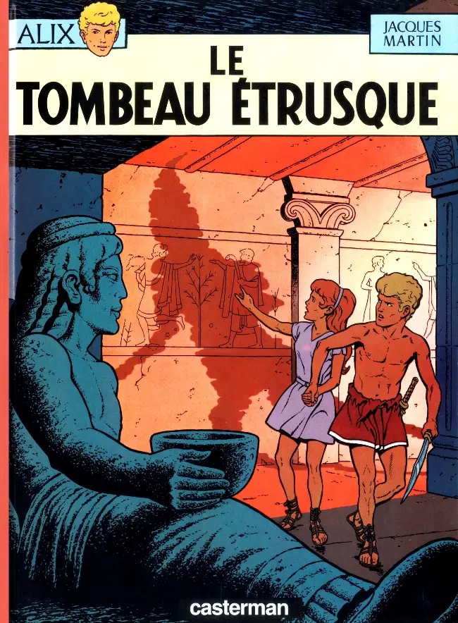 Couverture de l'album Alix Tome 8 Le tombeau étrusque