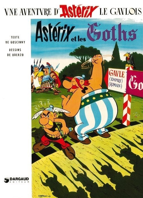 Couverture de l'album Astérix Tome 3 Astérix et les Goths