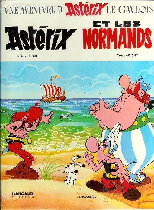 Couverture de l'album Astérix Tome 9 Astérix et les Normands