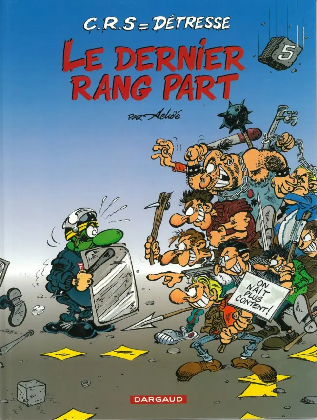 Couverture de l'album CRS = Détresse Tome 5 Le dernier rang part