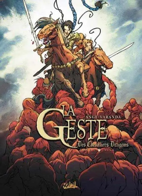 Couverture de l'album La Geste des Chevaliers Dragons Tome 1 Jaïna